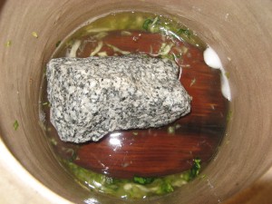 fermenting sauerkraut